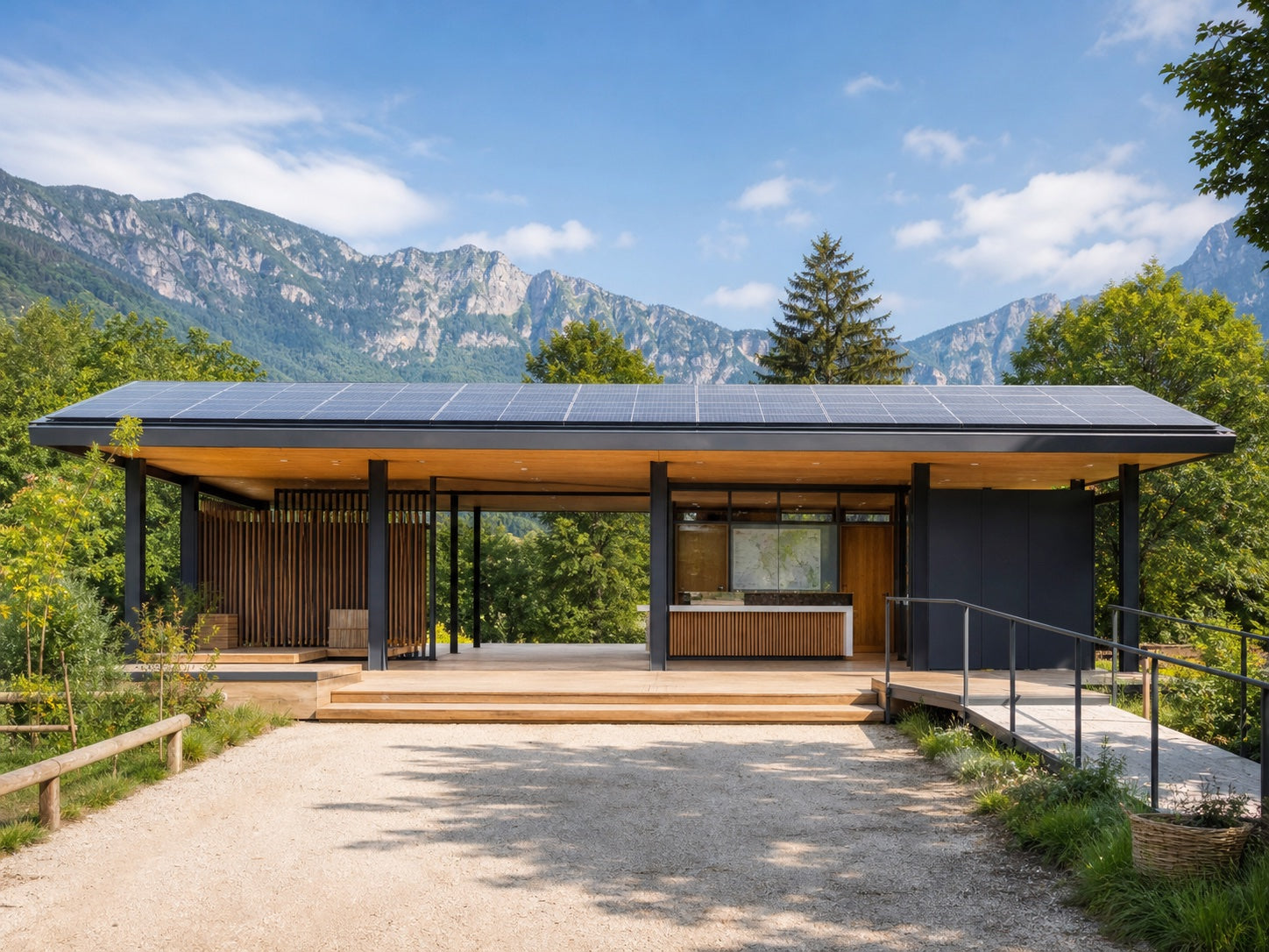 Maison solaire accueil