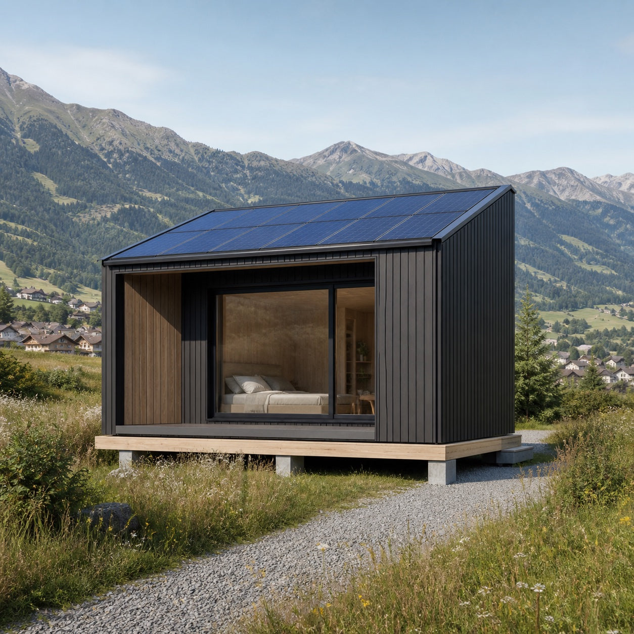 Maison solaire compacte S