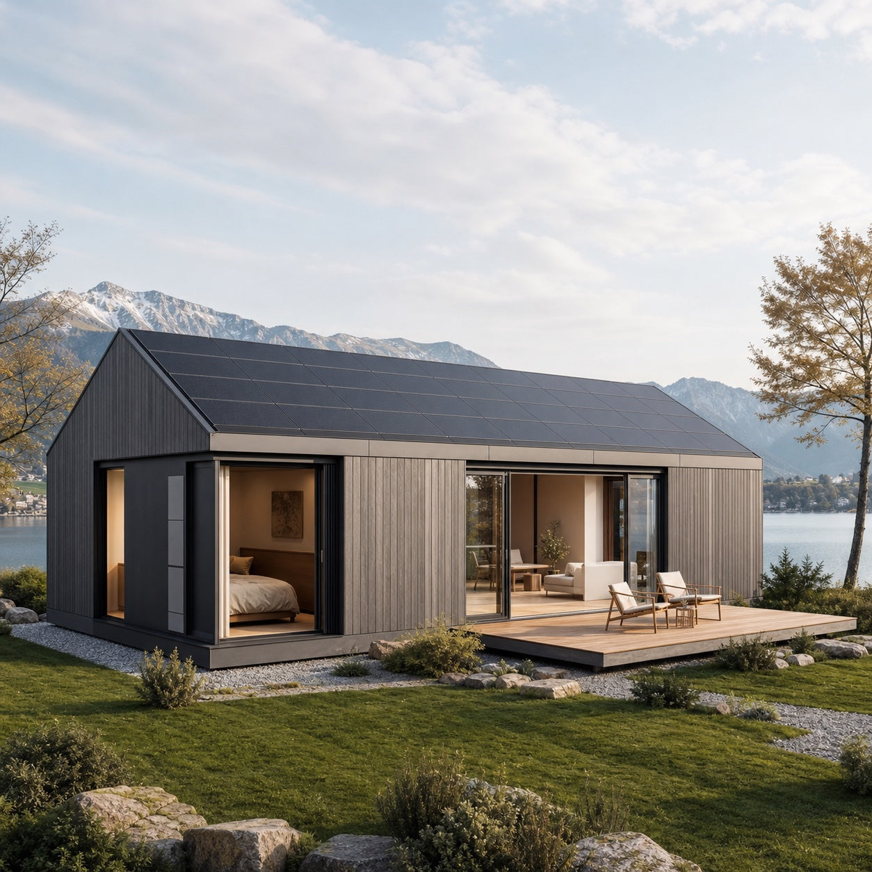 Maison solaire habitat M